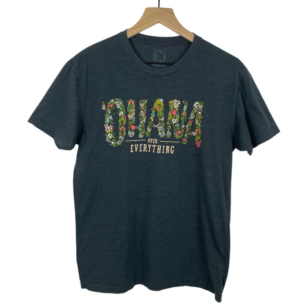 Ohana Over Everything Project X Floral Men’s Graphic Tee